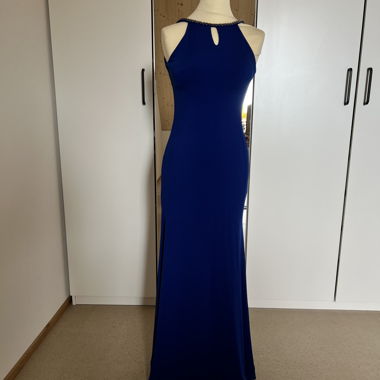 Abito da sera blu sexy
