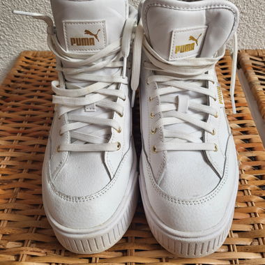 Sneakers alte Puma bianche