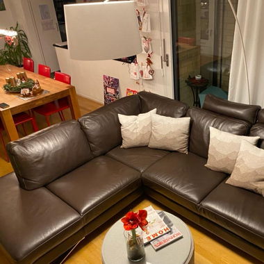 Natuzzi Leder Couch