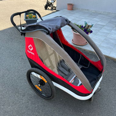 Rimorchio bici Hamax per bambini