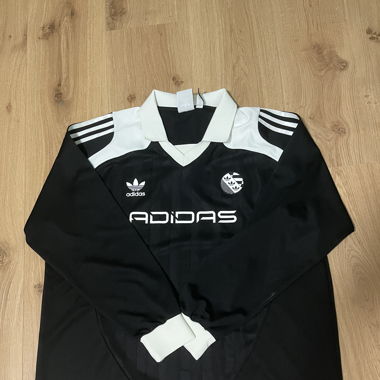 Retro Adidas Langarm Shirt Grösse L