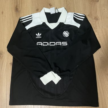 Retro Adidas Langarm Shirt Grösse L