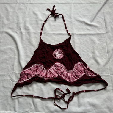 Neckholder Top tie dye