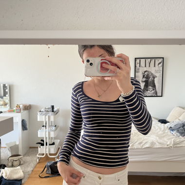Striped Long-Sleeve Shirt