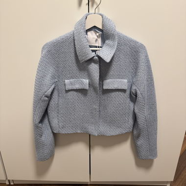 Giacca Mango azzurro chiaro taglia S