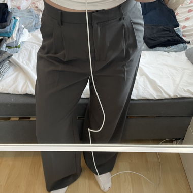 Stoffhose grau 