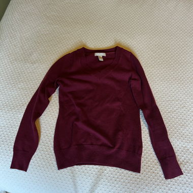 Maglione Banana Republic scollo a V in merino XS
