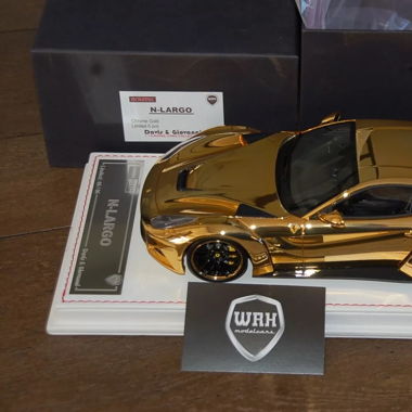 Ferrari F12 N Largo Novitec chrome gold 
