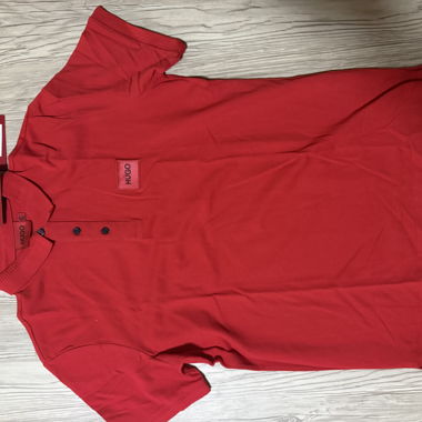 Hugo Boss Red Polo Shirt