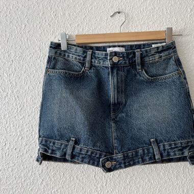 Minijupe bleue foncé - Zara 