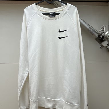 Nike white sweatshirt