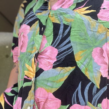 Bluse mit Blumenmuster