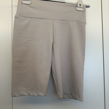 Shorts de cycliste côtelés