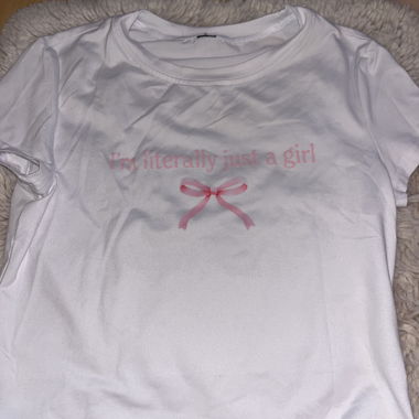 T-shirt crop top 
