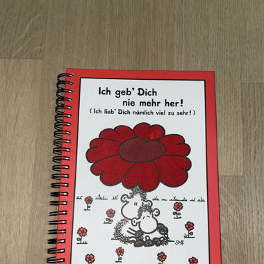 Notizbuch mit perforierten Seiten