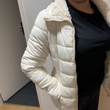 Winterjacke Damen weiss Gr. 36