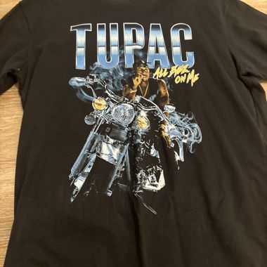 T-shirt Tupac noir