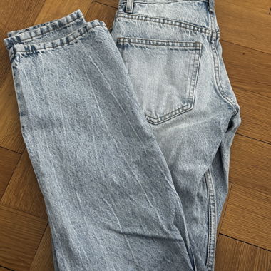 Jeans a gamba dritta celeste Taglia 32