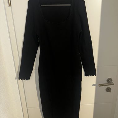 Black Knit Dress