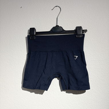 Dark blue Gymshark sports shorts