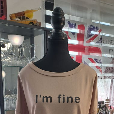 "I'm fine" Sweater