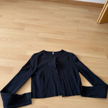 BDG schwarze Cardigan-Jacke