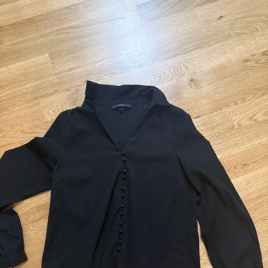 Schwarze Bluse