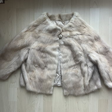Giacca vintage in pelliccia di visone