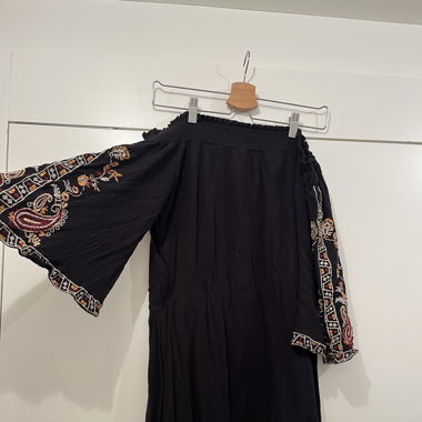 Kleid mit Strickmuster