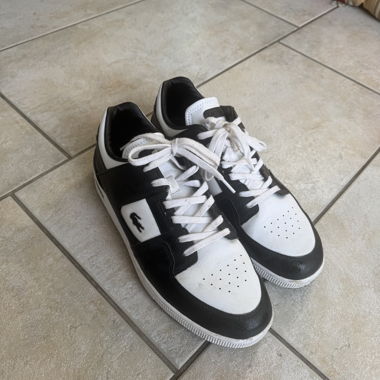 Baskets Lacoste – Noir/Blanc, Taille 46