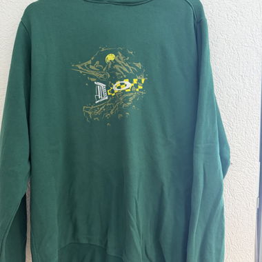 Hoodie Oakley vert