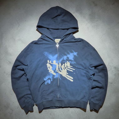 MoreMoneyMoreLove Zip-Hoodie mit Print,  M
