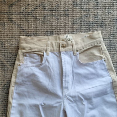 Patchwork Jeans Stradivarius Gr. 34