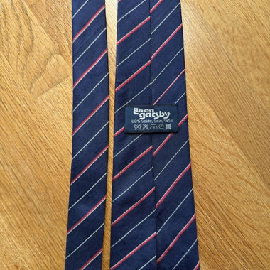 Striped Silk Tie