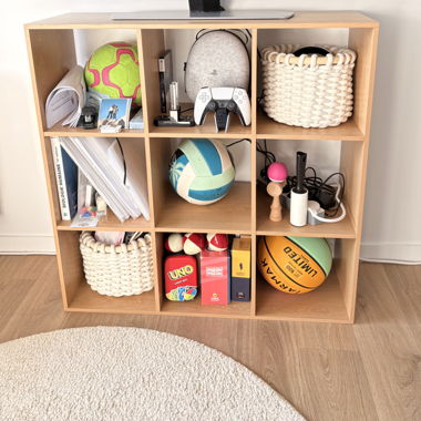 Cubical Wooden Shelf