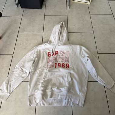GAP Hoodie weiss L