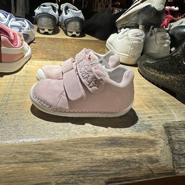 Pink baby sneakers elefanten 