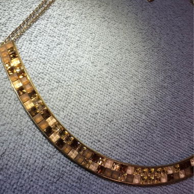 Swarovski necklace with matching earrings