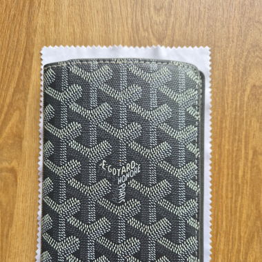 Goyard Grenelle Passport Cover Grau - gebraucht
