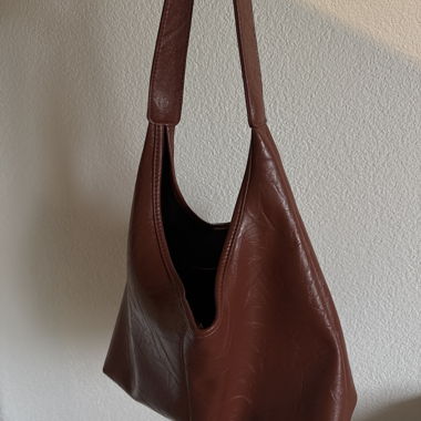 Sac bandoulière marron