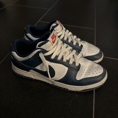 Sneaker Nike Dunk Low blu bianco EU 40.5