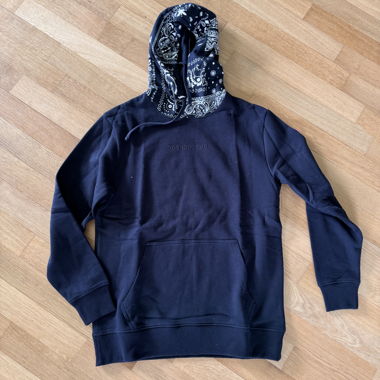 Sweat à capuche DC Shoes noir avec capuche bandana