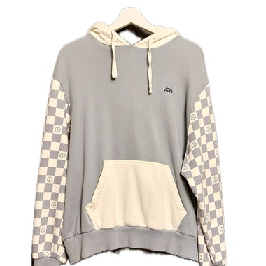 Pull Vans bleu clair carreaux