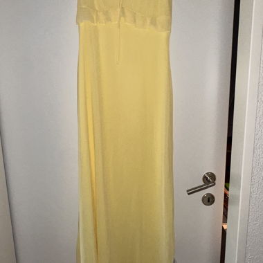 Yellow Chiffon Dress