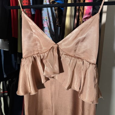 Summer dress silky style 