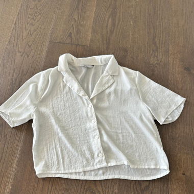 White Short-Sleeve Shirt