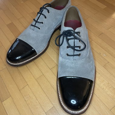 Two-tone Derby Shoes