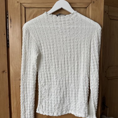 Weisser Pullover von Zara