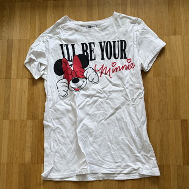 T-Shirt Bianco Disney Minnie Mouse S