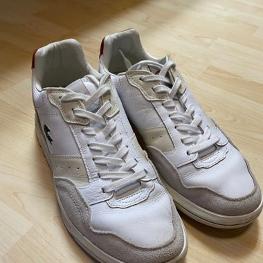 LACOSTE Sneaker Weiss 44.5 Herren
